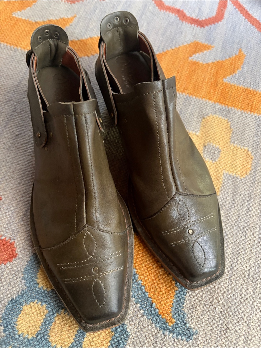Women's Mules - Forest Green - Sergio Tomani (Nubs 3204)